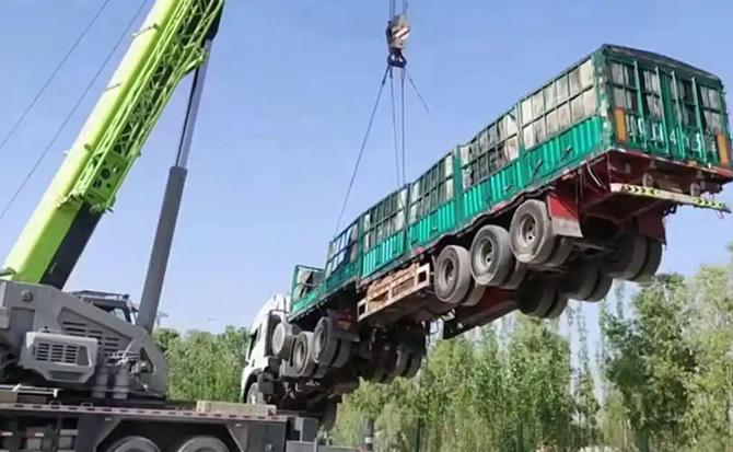 单县道路脱困救援案例